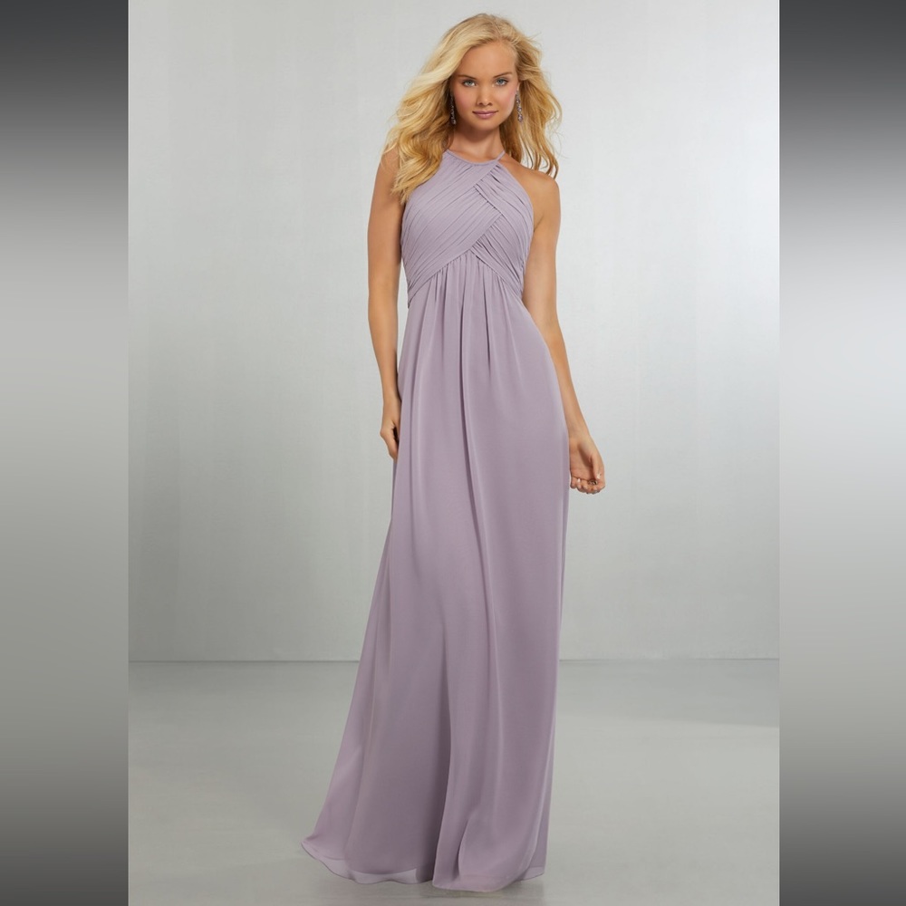 MORILEE MADELINE GARDNER Bridesmaid Dress 21570 in **Eggplant**